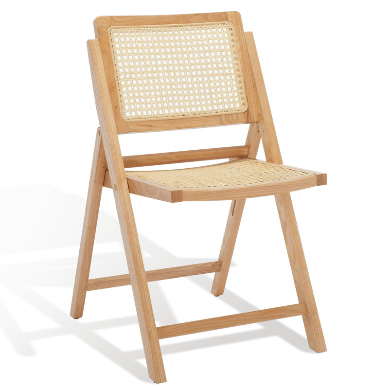 AllModern Dan Rattan Folding Dining Chair & Reviews | Wayfair